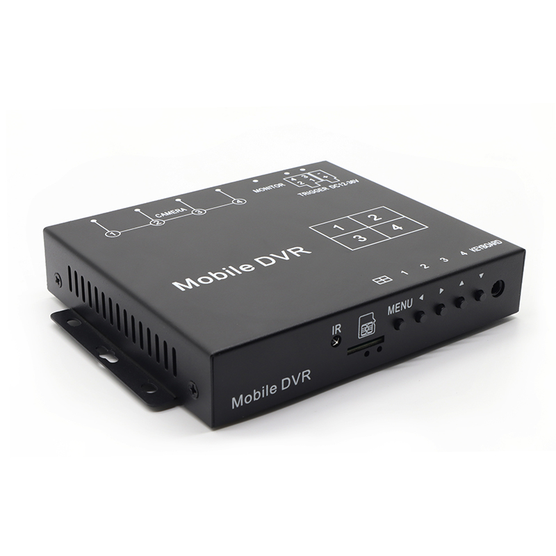 4CH AHD 1080P Mini Mobile DVR รองรับการจัดเก็บข้อมูลการ์ด TF