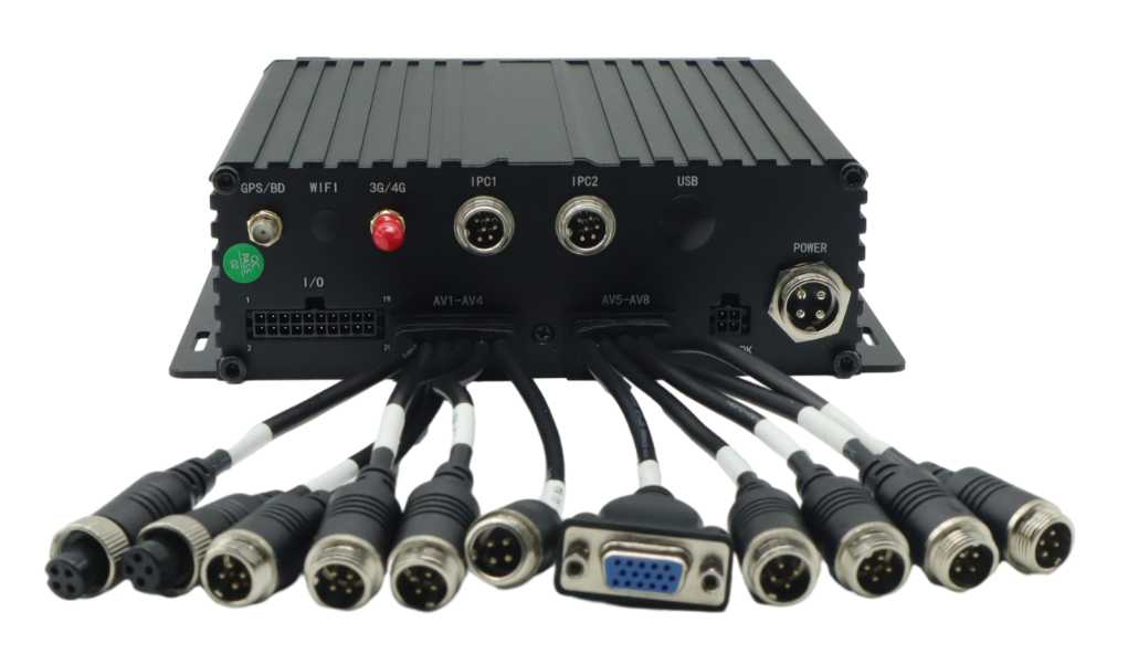 DVR มือถือยานพาหนะ HDD 8CH พร้อม GPS Wifi สำหรับรถบรรทุก