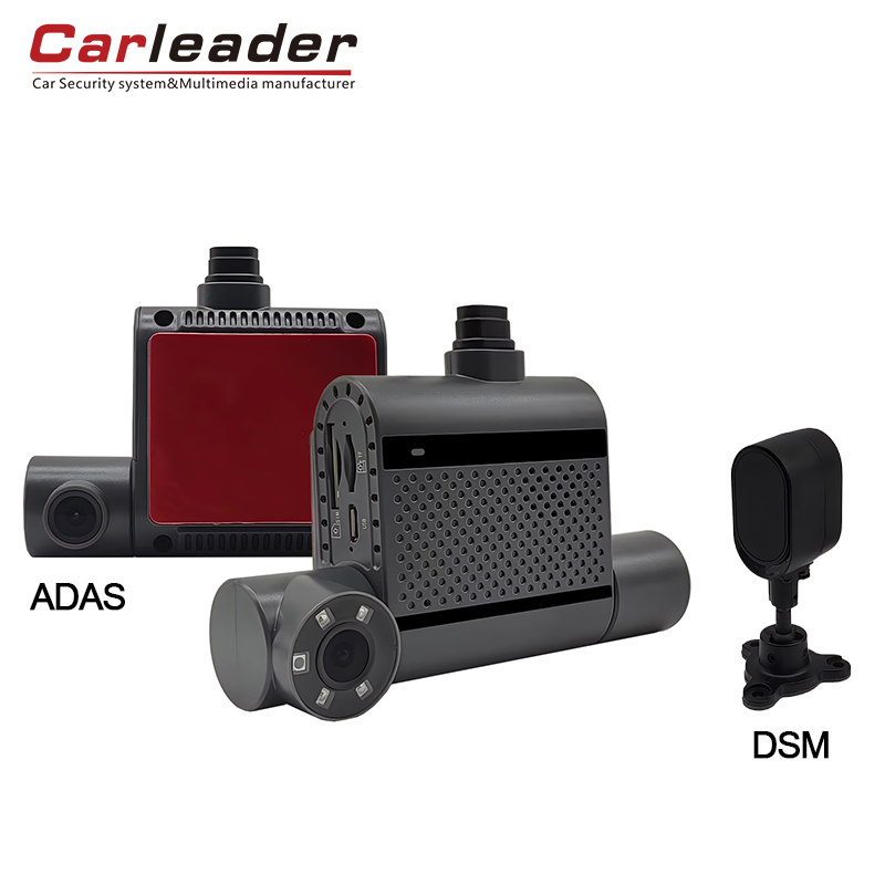 Carleader 3CH HD DVR บันทึกกล้อง AI Dash สำหรับการจัดการกองทัพเรือ