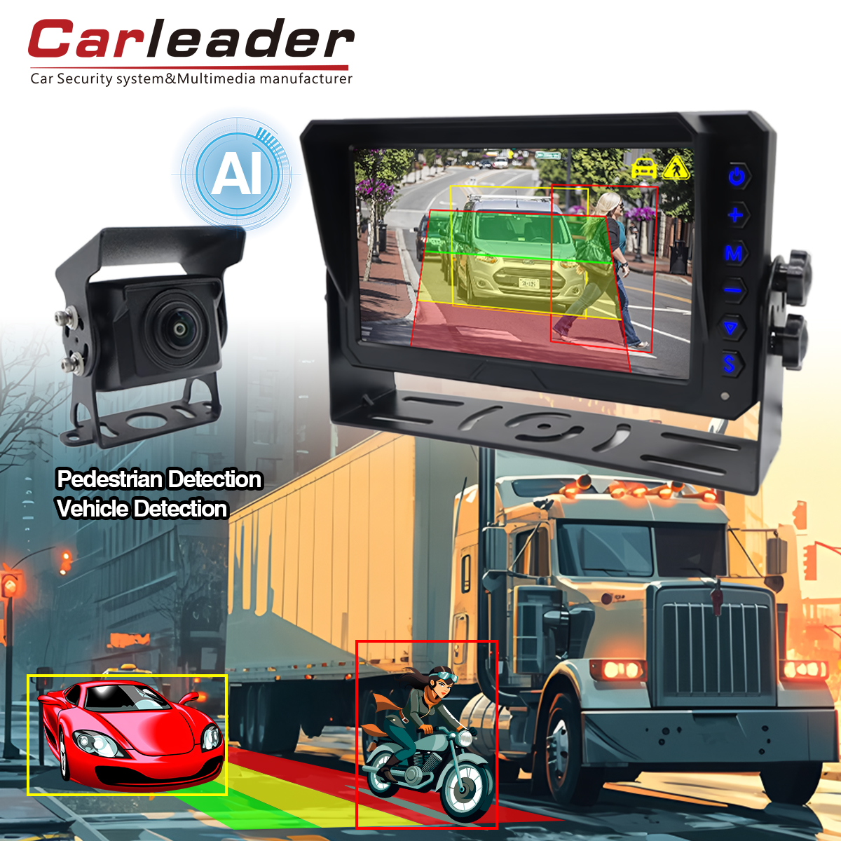 Carleader เปิดตัว AI คนเดินเท้าและระบบตรวจจับยานพาหนะ