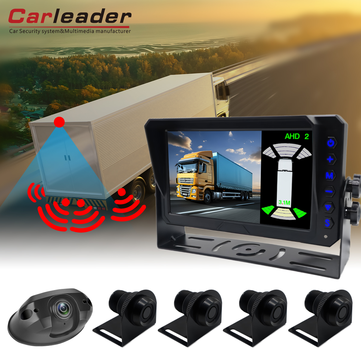 Carleader Radar Radar Reversing Radar Reversing Radar ---- เหมาะสำหรับการจอดรถและการกลับรายการ
