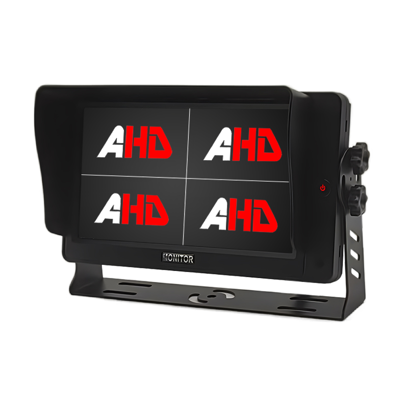Carleader ความสว่างสูง 7 นิ้ว AHD Quad View Heavy Duty Vehicle Bus Truck Monitor