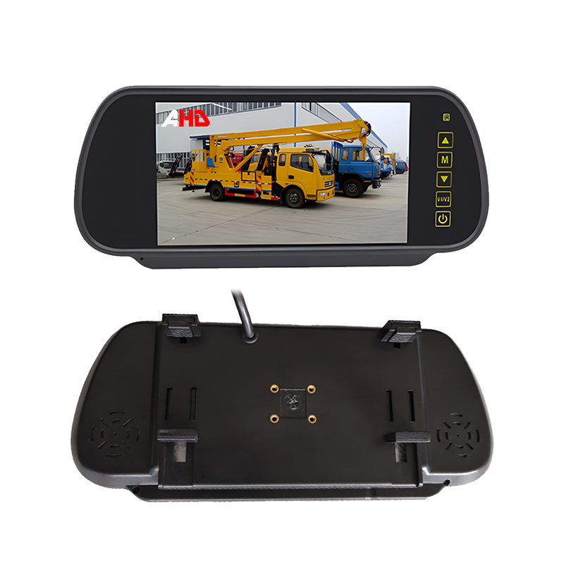 Carleader 7 นิ้ว TFT LCD กระจกมองหลัง AHD Monitor