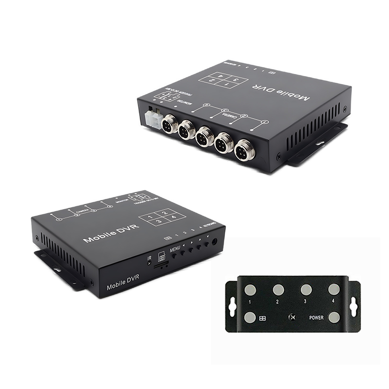 Carleader 1080P AHD Quad Split Display โปรเซสเซอร์วิดีโอรองรับการบันทึกวิดีโอ