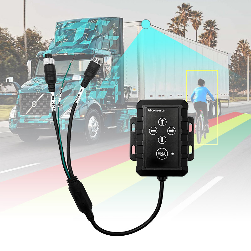 Carleader AI Detection Algorithm Converter การปรับเทียบในตัวเหมาะสำหรับกล้อง CVBS/AHD