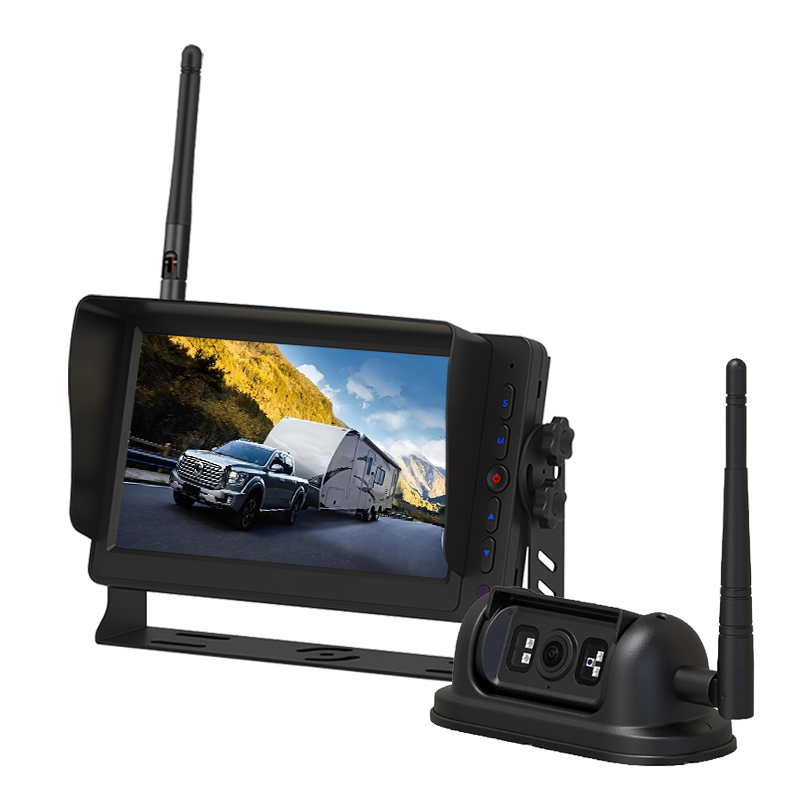 Carleader กล้อง HD ไร้สายดิจิตอล 2.4GHz ขนาด 7 นิ้วและระบบจอภาพ