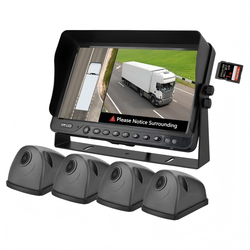 ระบบ AVM 360 นิ้วขนาด 7 นิ้วพร้อมการตรวจจับจุดบอด AI และกล้อง 1080P ระบบ AVM 360 นิ้วขนาด 7 นิ้วพร้อมการตรวจจับจุดบอด AI และกล้อง 1080P