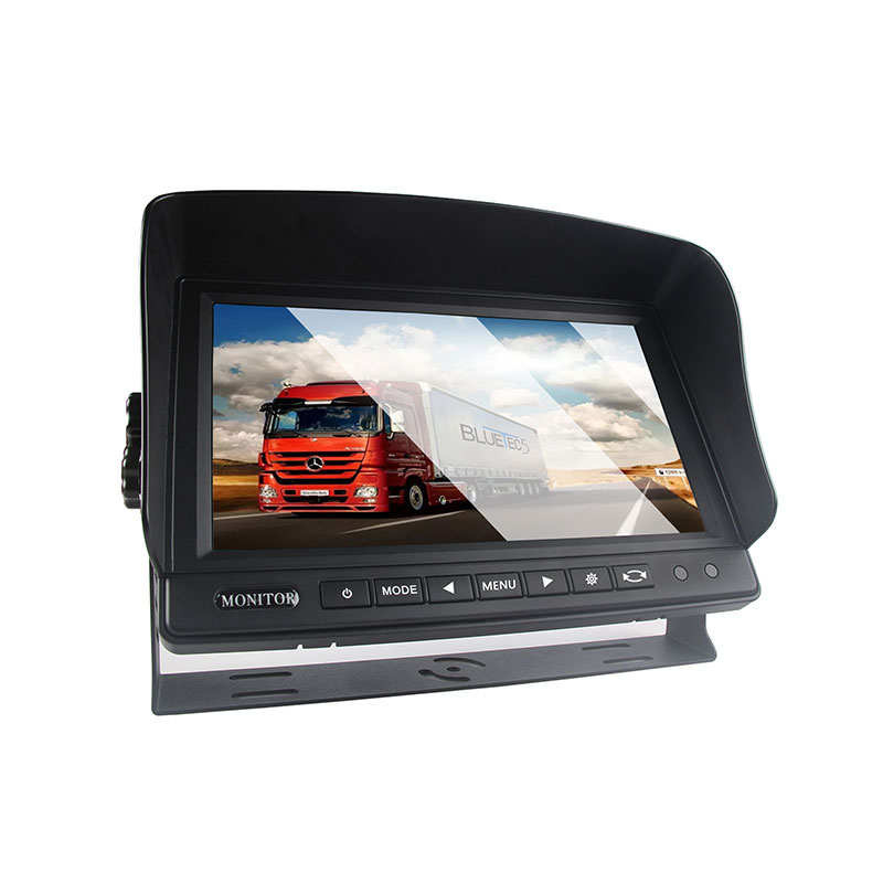 9inch Car LCD Dash Mount Monitor สำหรับรถบัส / รถบรรทุก / Carvan