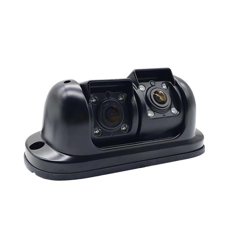 AHD กันน้ำ IR Night Vision กล้องถอยหลังเลนส์คู่