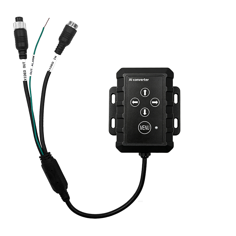 AI Camera Converter สำหรับกล้อง CVBS AHD พร้อมระบบตรวจจับคนเดินถนนและยานพาหนะ
