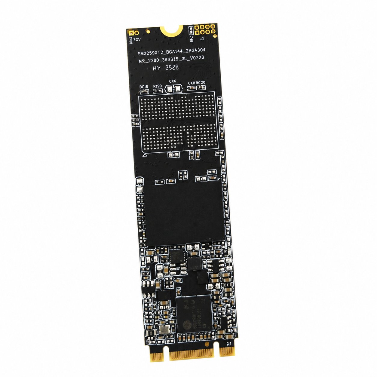 M.2 SATA SSD ไดรฟ์โซลิดสเตตความเร็วสูงแบบพกพาขนาด 2TB